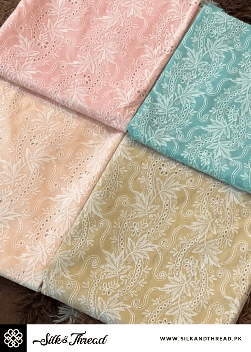 CHIKENKARI EMBROIDERED